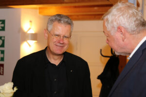 Beim Kunstwerk des Monats September 2023: Rupert Steigenberger